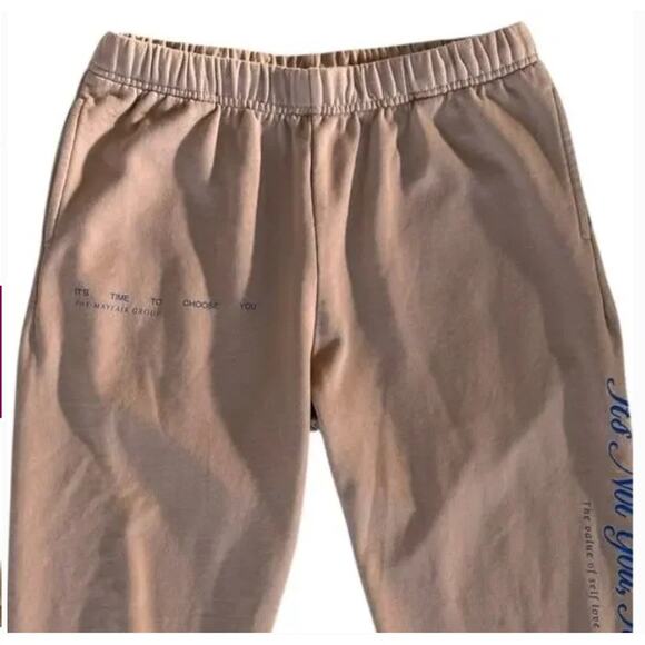 The Mayfair Group 2-Piece Lounge Set Sweatshirt Sweatpants 100% Cotton Sweatsuit - Picture 14 of 16